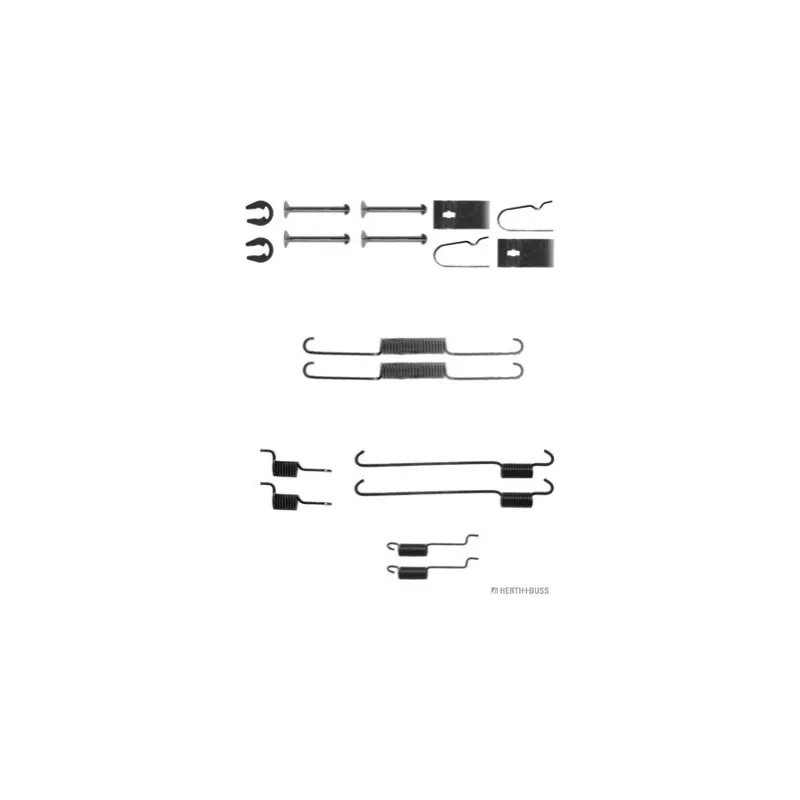 Kit d'accessoires, mâchoire de frein HERTH+BUSS JAKOPARTS J3566002