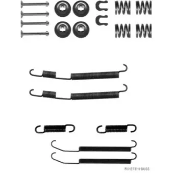 Kit d'accessoires, mâchoire de frein HERTH+BUSS JAKOPARTS J3567000