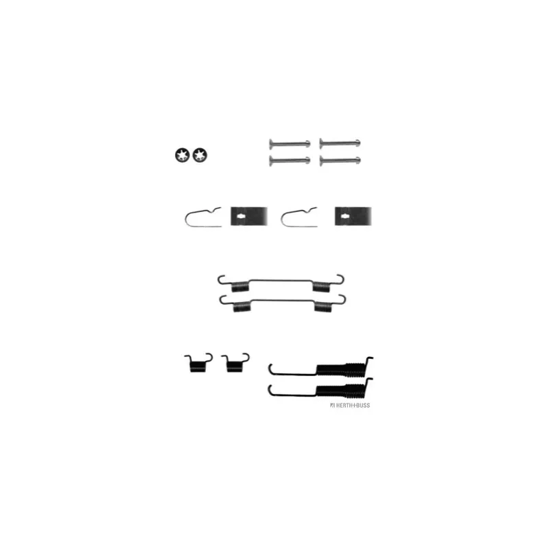 Kit d'accessoires, mâchoire de frein HERTH+BUSS JAKOPARTS J3568002