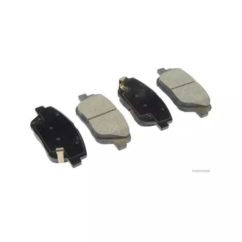 Jeu de 4 plaquettes de frein avant HERTH+BUSS JAKOPARTS J3600314