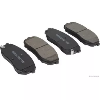 Jeu de 4 plaquettes de frein avant HERTH+BUSS JAKOPARTS J3600317