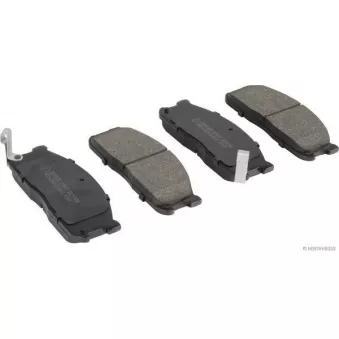 Jeu de 4 plaquettes de frein avant HERTH+BUSS JAKOPARTS
