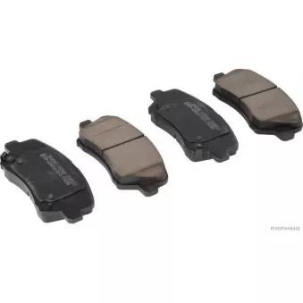 Jeu de 4 plaquettes de frein avant HERTH+BUSS JAKOPARTS J3600343