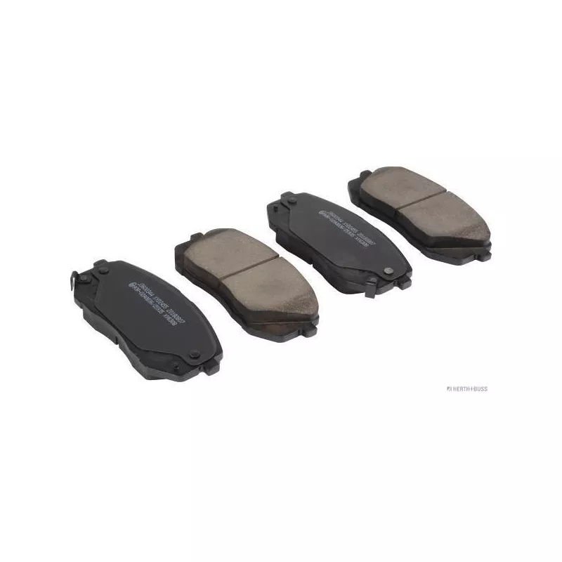 Jeu de 4 plaquettes de frein avant HERTH+BUSS JAKOPARTS J3600344