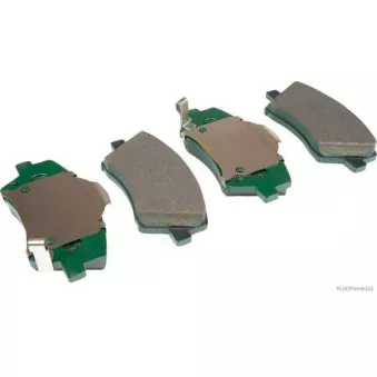 Jeu de 4 plaquettes de frein avant HERTH+BUSS JAKOPARTS J3600345