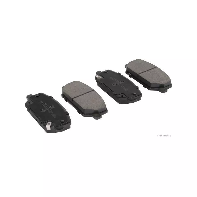Jeu de 4 plaquettes de frein avant HERTH+BUSS JAKOPARTS J3600349