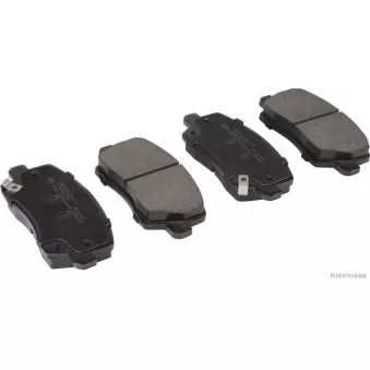 Jeu de 4 plaquettes de frein avant HERTH+BUSS JAKOPARTS J3600351