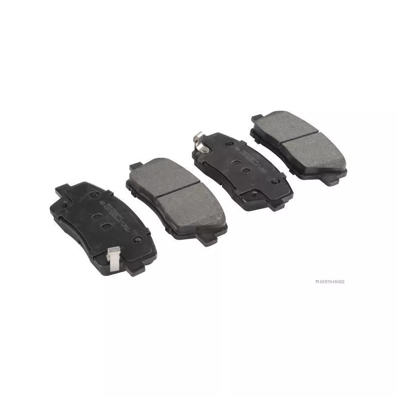 Jeu de 4 plaquettes de frein avant HERTH+BUSS JAKOPARTS J3600356