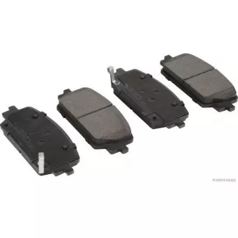 Jeu de 4 plaquettes de frein avant HERTH+BUSS JAKOPARTS J3600361