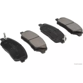 Jeu de 4 plaquettes de frein avant HERTH+BUSS JAKOPARTS J3600411