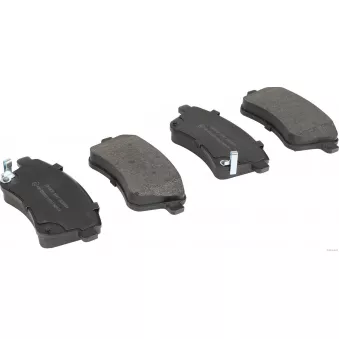 Jeu de 4 plaquettes de frein avant HERTH+BUSS JAKOPARTS