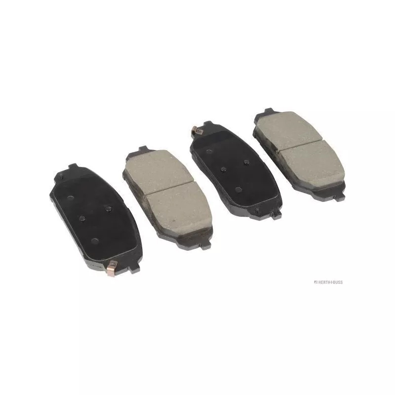 Jeu de 4 plaquettes de frein avant HERTH+BUSS JAKOPARTS J3600550