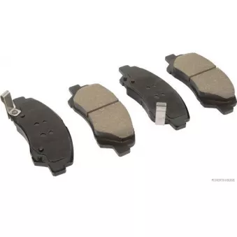 Jeu de 4 plaquettes de frein avant HERTH+BUSS JAKOPARTS
