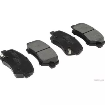 Jeu de 4 plaquettes de frein avant HERTH+BUSS JAKOPARTS J3600563