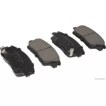 Jeu de 4 plaquettes de frein avant HERTH+BUSS JAKOPARTS J3600564