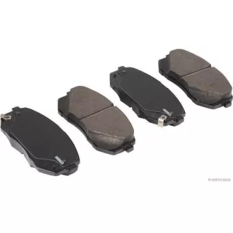 Jeu de 4 plaquettes de frein avant HERTH+BUSS JAKOPARTS J3600567