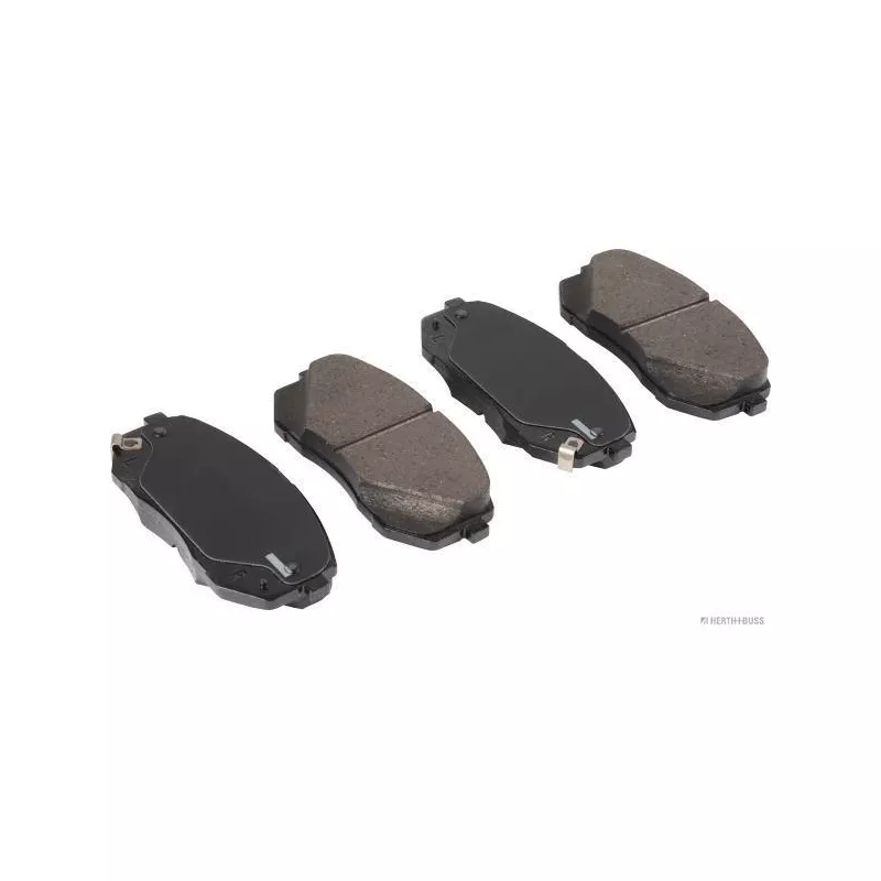 Jeu de 4 plaquettes de frein avant HERTH+BUSS JAKOPARTS J3600567