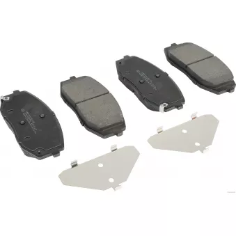 Jeu de 4 plaquettes de frein avant HERTH+BUSS JAKOPARTS J3600576