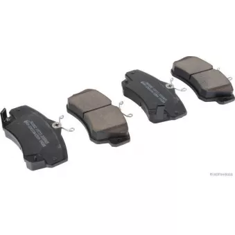 Jeu de 4 plaquettes de frein avant HERTH+BUSS JAKOPARTS