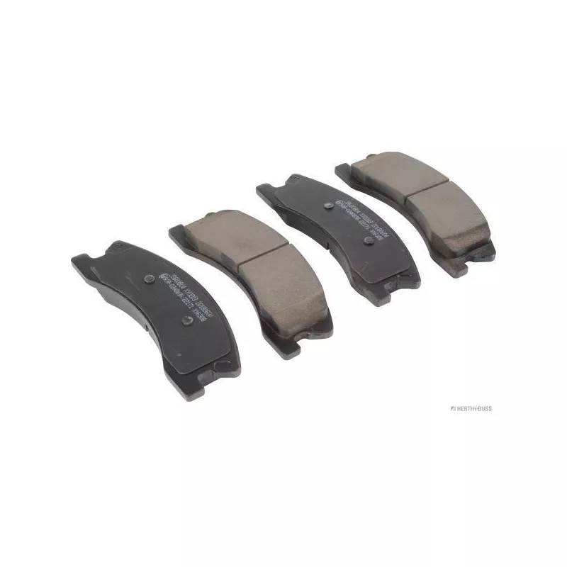 Jeu de 4 plaquettes de frein avant HERTH+BUSS JAKOPARTS J3600804