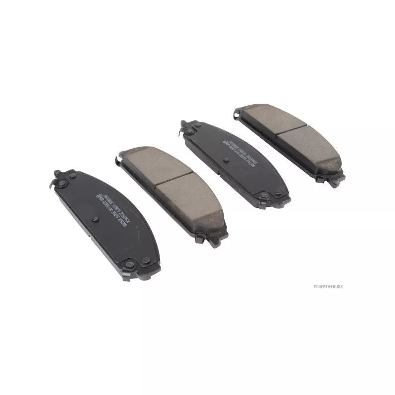 Jeu de 4 plaquettes de frein avant HERTH+BUSS JAKOPARTS J3600805