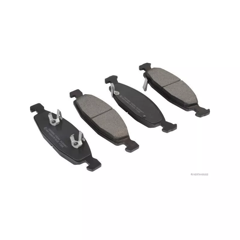 Jeu de 4 plaquettes de frein avant HERTH+BUSS JAKOPARTS J3600806
