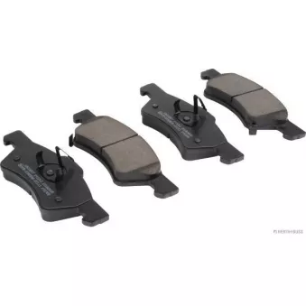 Jeu de 4 plaquettes de frein avant HERTH+BUSS JAKOPARTS J3600807
