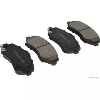 Jeu de 4 plaquettes de frein avant HERTH+BUSS JAKOPARTS