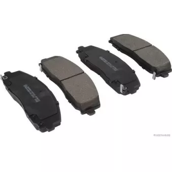 Jeu de 4 plaquettes de frein avant HERTH+BUSS JAKOPARTS J3600809