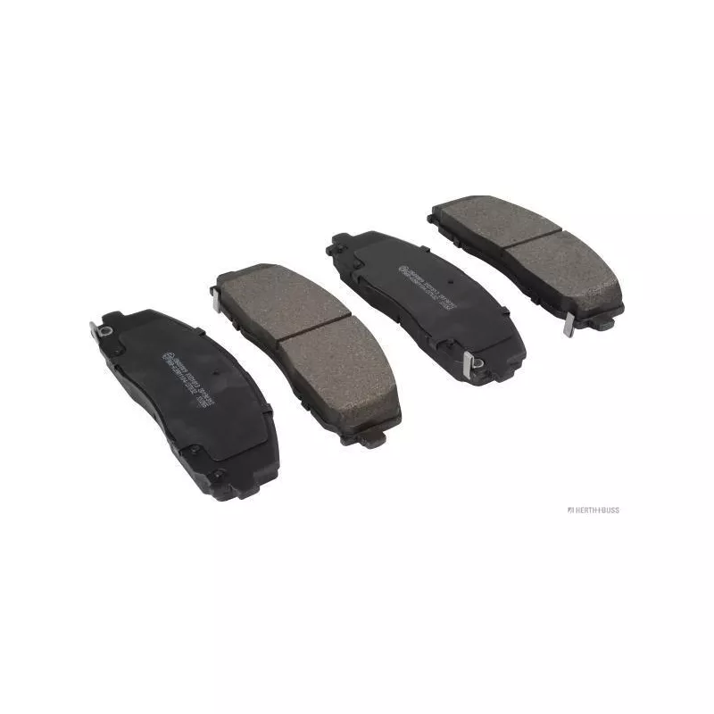 Jeu de 4 plaquettes de frein avant HERTH+BUSS JAKOPARTS J3600809