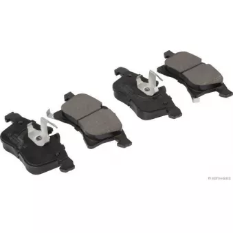 Jeu de 4 plaquettes de frein avant HERTH+BUSS JAKOPARTS J3600810