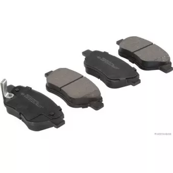 Jeu de 4 plaquettes de frein avant HERTH+BUSS JAKOPARTS J3600812
