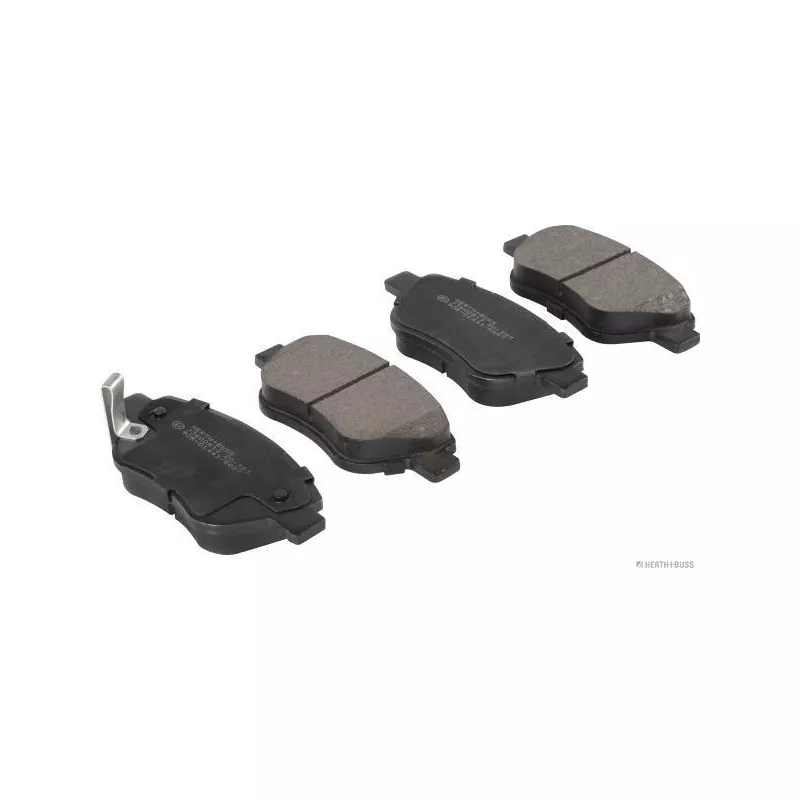 Jeu de 4 plaquettes de frein avant HERTH+BUSS JAKOPARTS J3600812