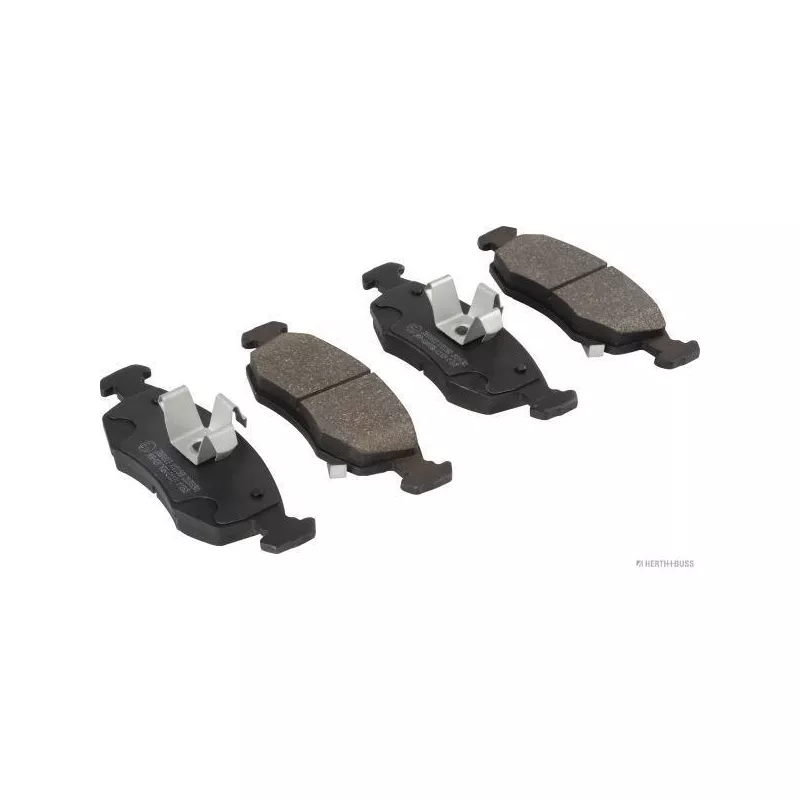 Jeu de 4 plaquettes de frein avant HERTH+BUSS JAKOPARTS J3600813
