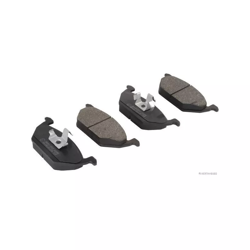 Jeu de 4 plaquettes de frein avant HERTH+BUSS JAKOPARTS J3600814