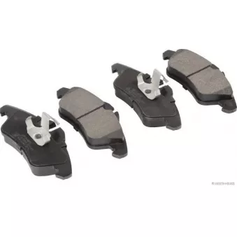 Jeu de 4 plaquettes de frein avant HERTH+BUSS JAKOPARTS J3600816