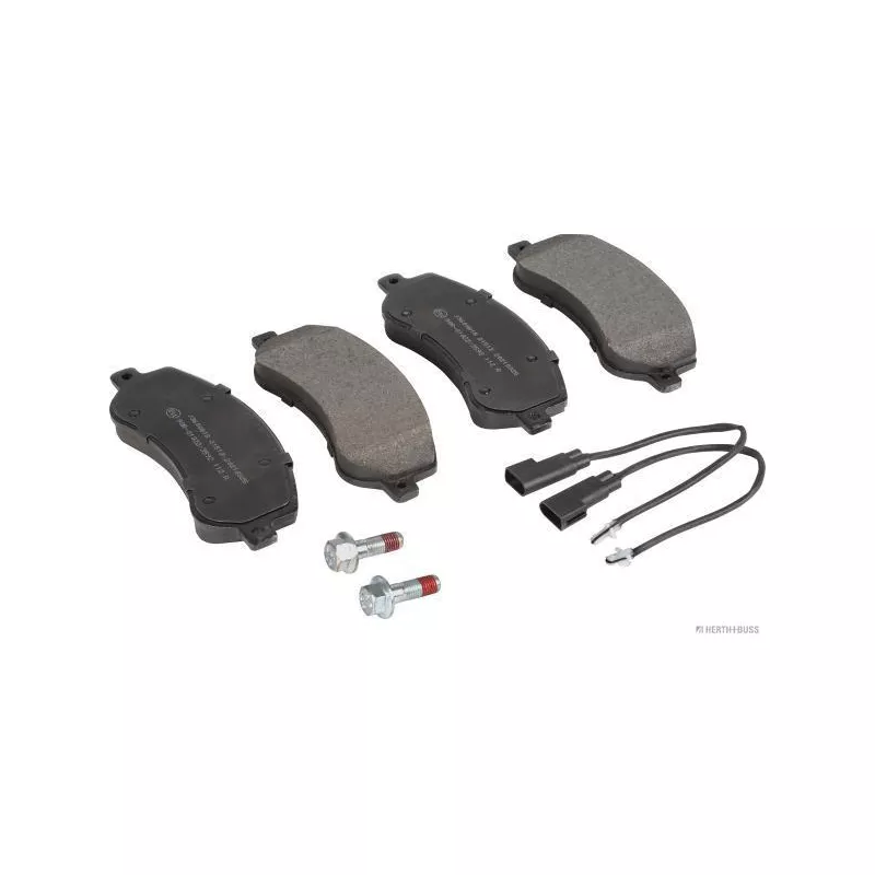 Jeu de 4 plaquettes de frein avant HERTH+BUSS JAKOPARTS J3600818
