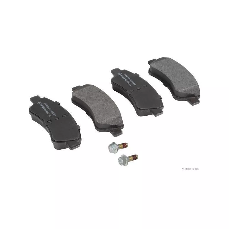 Jeu de 4 plaquettes de frein avant HERTH+BUSS JAKOPARTS J3600819