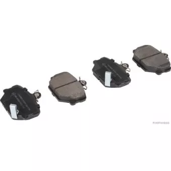 Jeu de 4 plaquettes de frein avant HERTH+BUSS JAKOPARTS J3600820