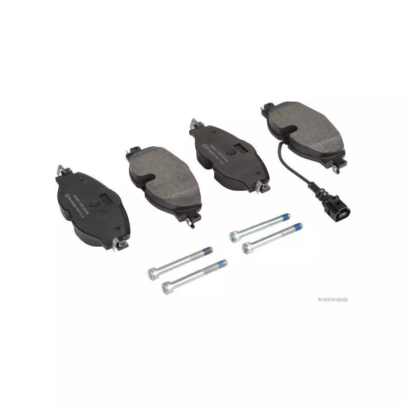 Jeu de 4 plaquettes de frein avant HERTH+BUSS JAKOPARTS J3600822