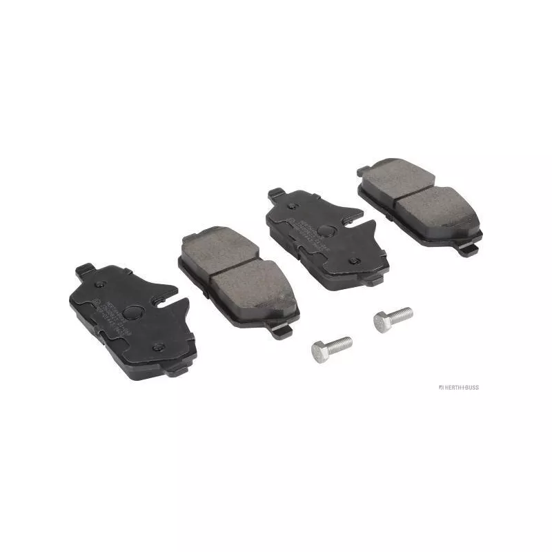 Jeu de 4 plaquettes de frein avant HERTH+BUSS JAKOPARTS J3600823