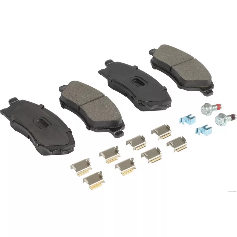 Jeu de 4 plaquettes de frein avant HERTH+BUSS JAKOPARTS J3600827