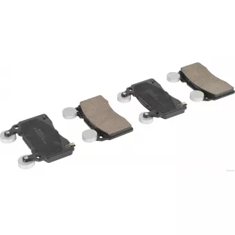 Jeu de 4 plaquettes de frein avant HERTH+BUSS JAKOPARTS J3600829