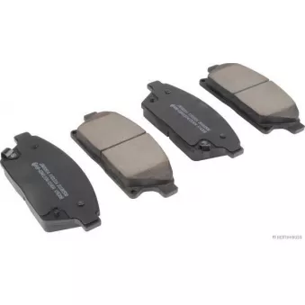 Jeu de 4 plaquettes de frein avant HERTH+BUSS JAKOPARTS J3600914