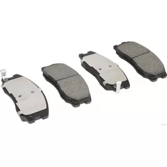 Jeu de 4 plaquettes de frein avant HERTH+BUSS JAKOPARTS