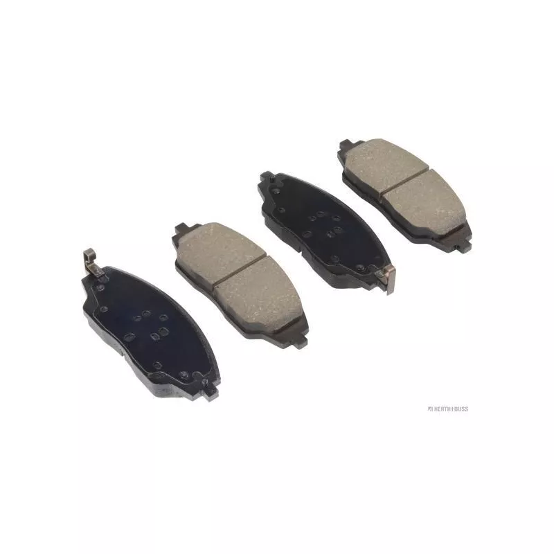 Jeu de 4 plaquettes de frein avant HERTH+BUSS JAKOPARTS J3600918