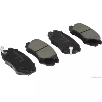 Jeu de 4 plaquettes de frein avant HERTH+BUSS JAKOPARTS J3600921