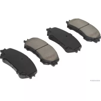 Jeu de 4 plaquettes de frein avant HERTH+BUSS JAKOPARTS J3601007