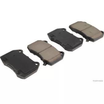 Jeu de 4 plaquettes de frein avant HERTH+BUSS JAKOPARTS J3601022