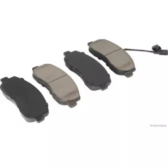 Jeu de 4 plaquettes de frein avant HERTH+BUSS JAKOPARTS J3601026